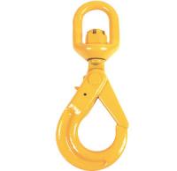 Крюк самозакрывающийся с вертлюгом TOR 12,5т (W)