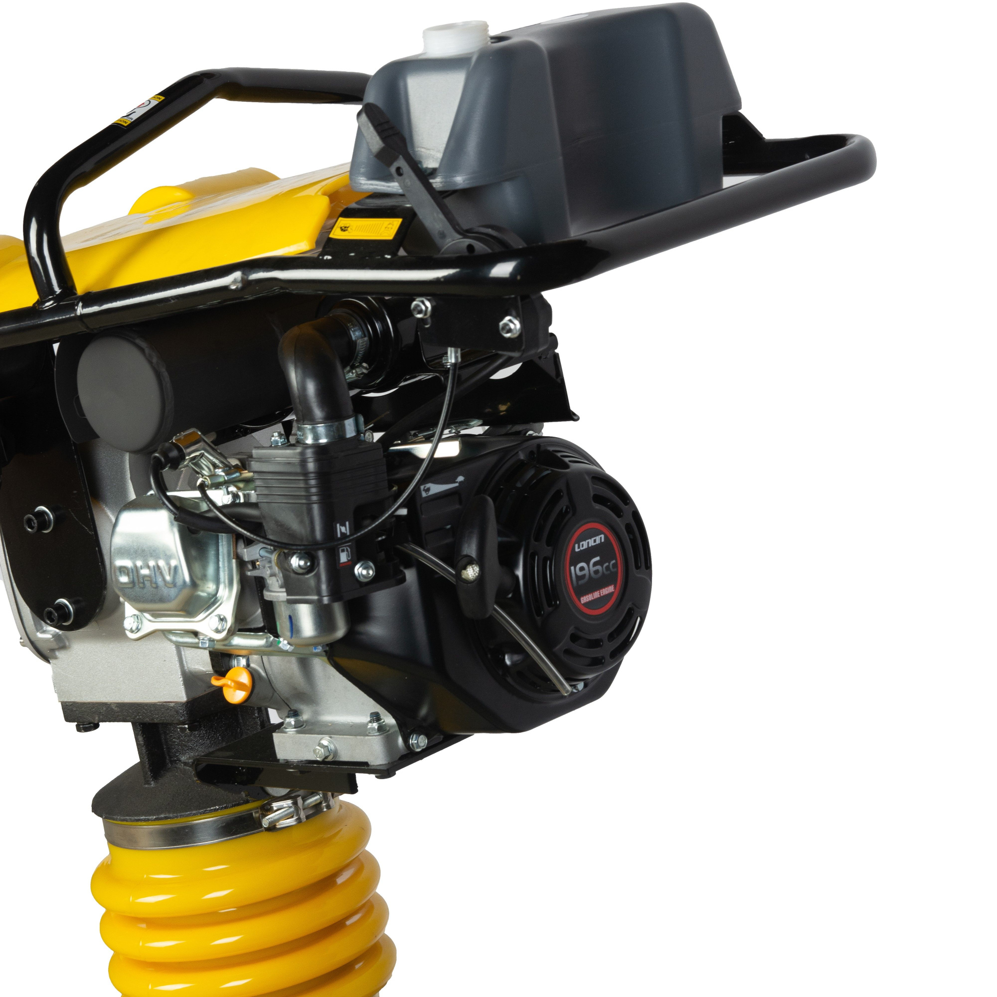 Изображение детальное Вибротрамбовка 80 кг, 10кН (Loncin) алюминиевый корпус TOR RM-80 PRO