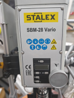 Изображение детальное Фрезерно-сверлильный станок STALEX SBM-28 Vario с УЦИ