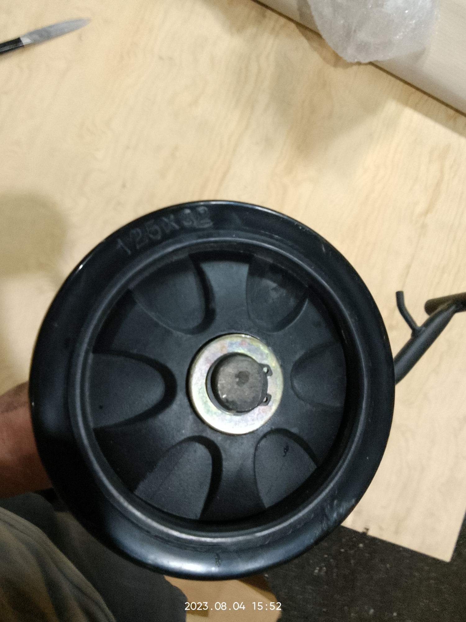 Изображение детальное Транспортировочная тележка для виброплит CY-350 (trolley wheel)