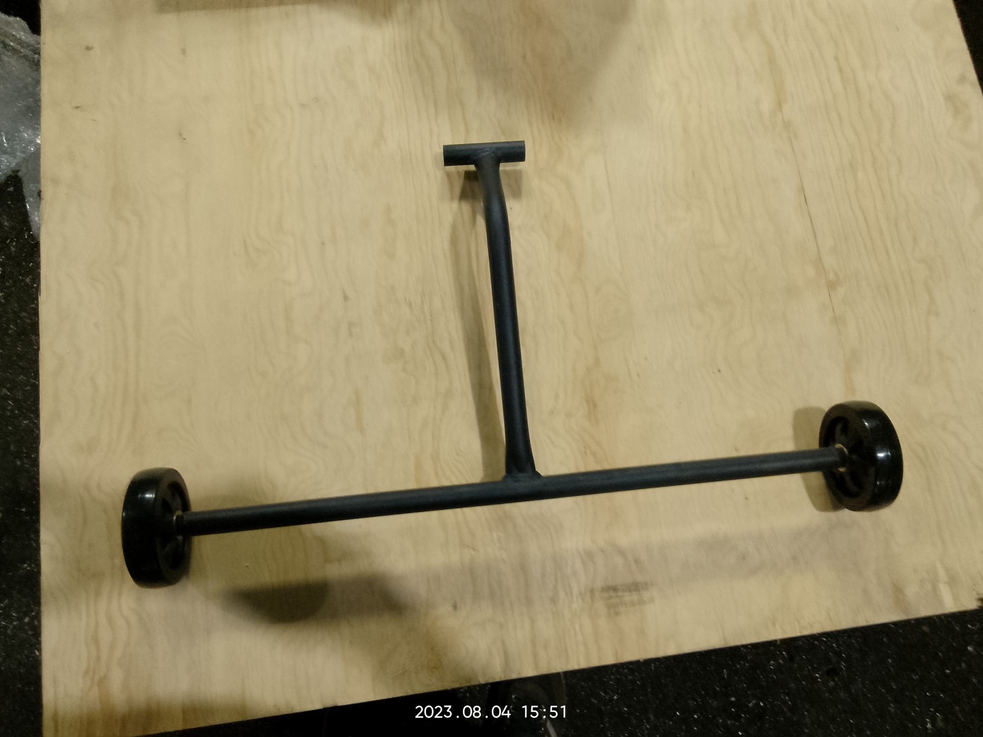 Изображение детальное Транспортировочная тележка для виброплит CY-350 (trolley wheel)