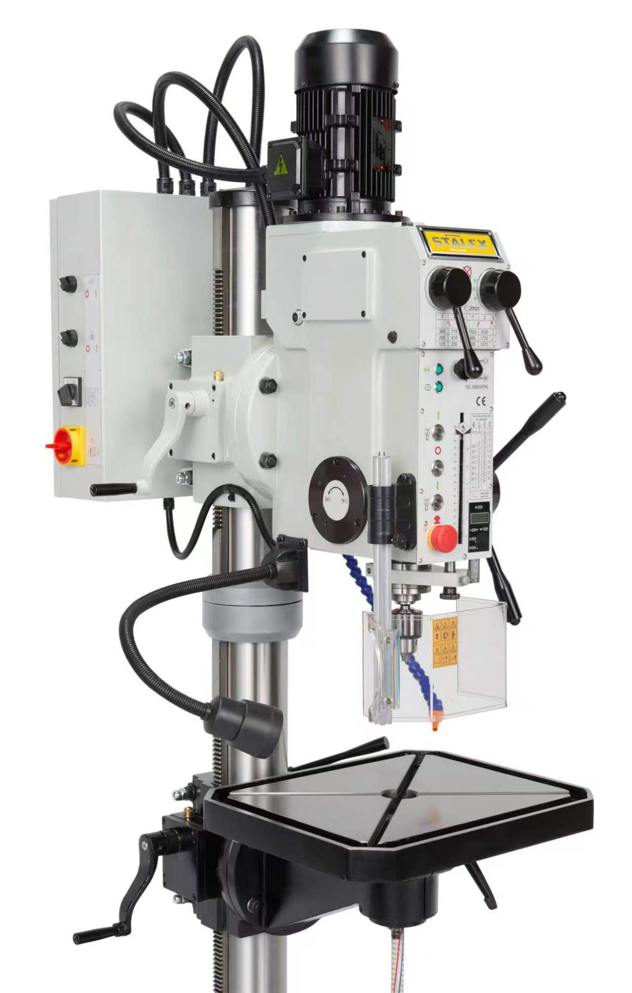 Изображение детальное Станок сверлильный  редукторный STALEX SHD-35PF Pro