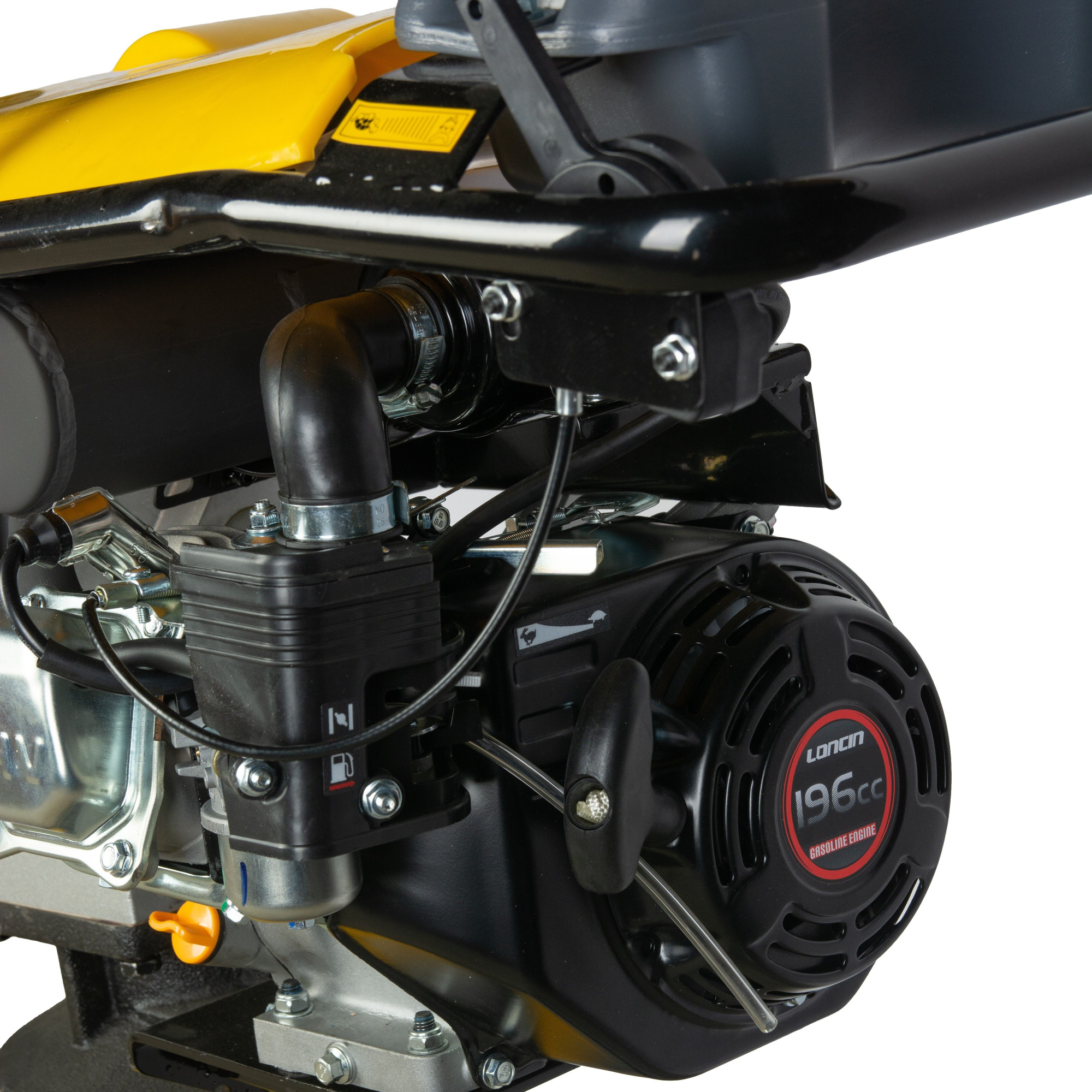 Изображение детальное Вибротрамбовка 80 кг, 10кН (Loncin) алюминиевый корпус TOR RM-80 PRO