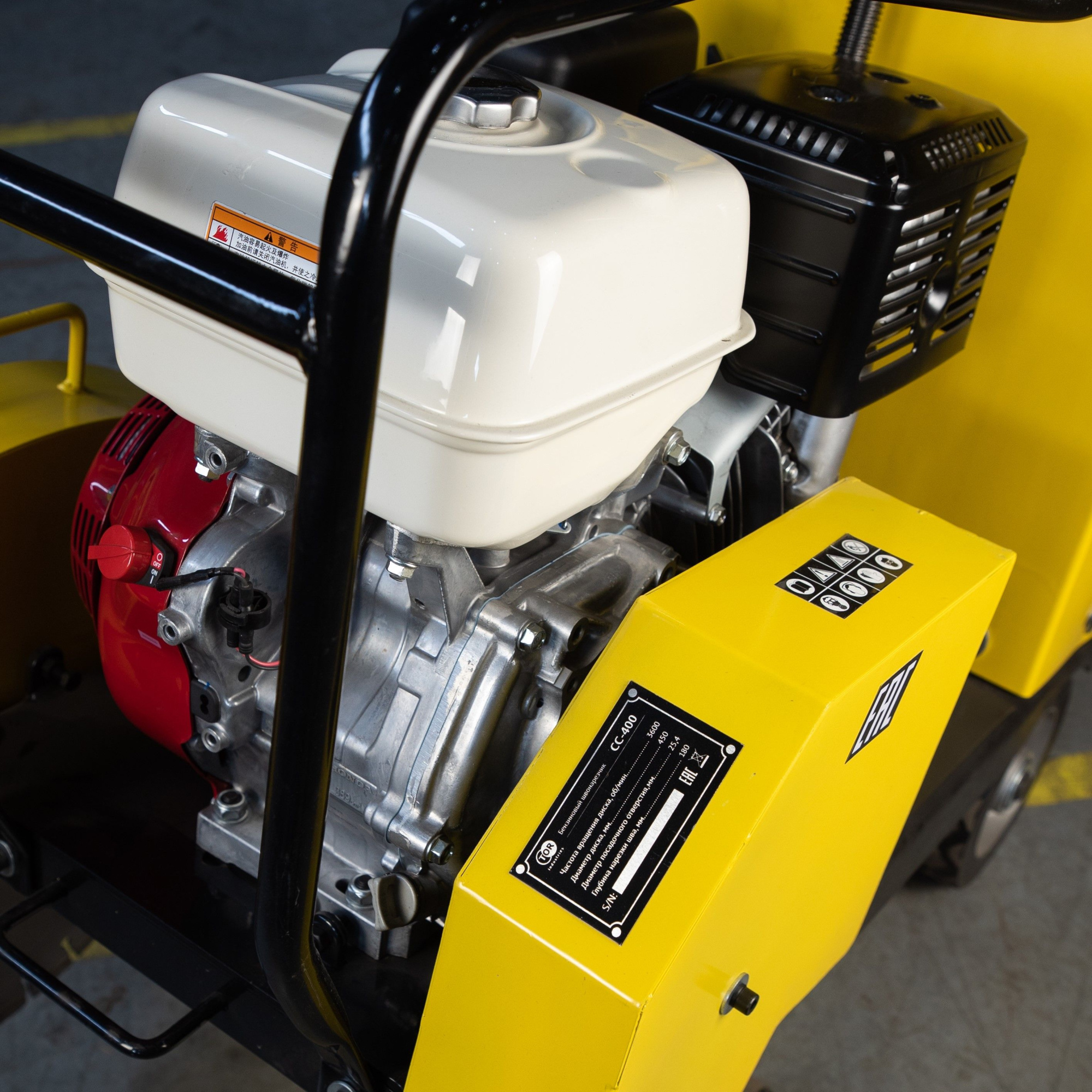 Изображение детальное Швонарезчик бензиновый (Loncin) TOR CC-400 PRO