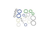 Набор манжет для тележек гидравлических JF (Seal kit)