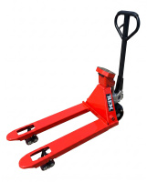Изображение Тележка гидравлическая с весами поворотный дисплей 2000 кг 1150 мм полиуретановые колеса REM AC-CW